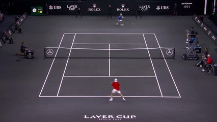 Laver Cup - Team monde et Team Europe à égalité après le jour 1