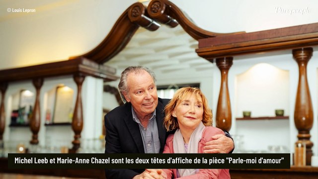 ON Y ÉTAIT Michel Leeb pas ménagé par Marie-Anne Chazel pour la première de Parle-moi d'amour, sa femme Béatrice témoin