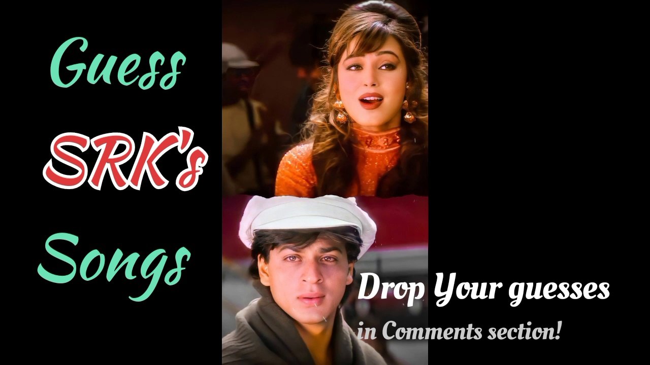 Guess SRK's Songs | SRK fans | Bollywood hit songs | Hindi songs |