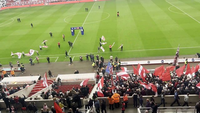 Sunderland fans unveil stunning Stadium of Light display against Middlesbrough