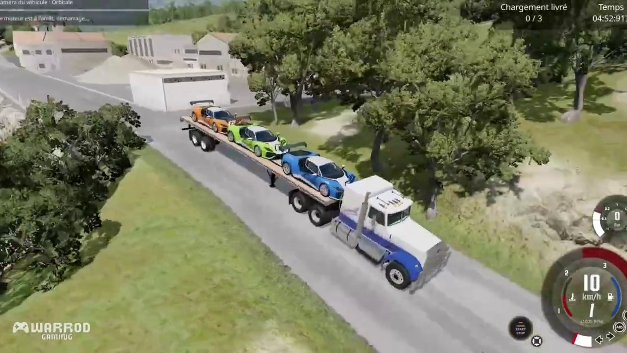 BEAMNG.DRIVE - LIVRAISON DE 3 VÉHICULES - NON COMMENTÉ _ VF