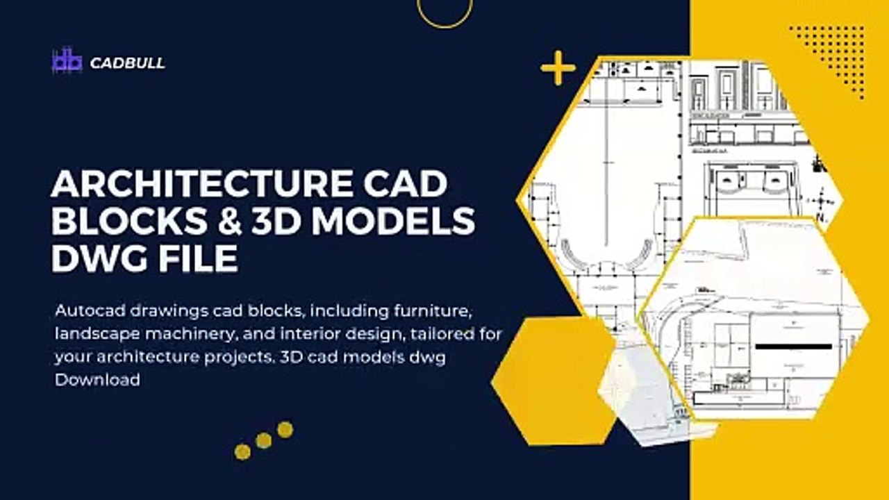 Ultimate Collection of Architecture CAD Blocks & 3D Models - Free DWG Download
