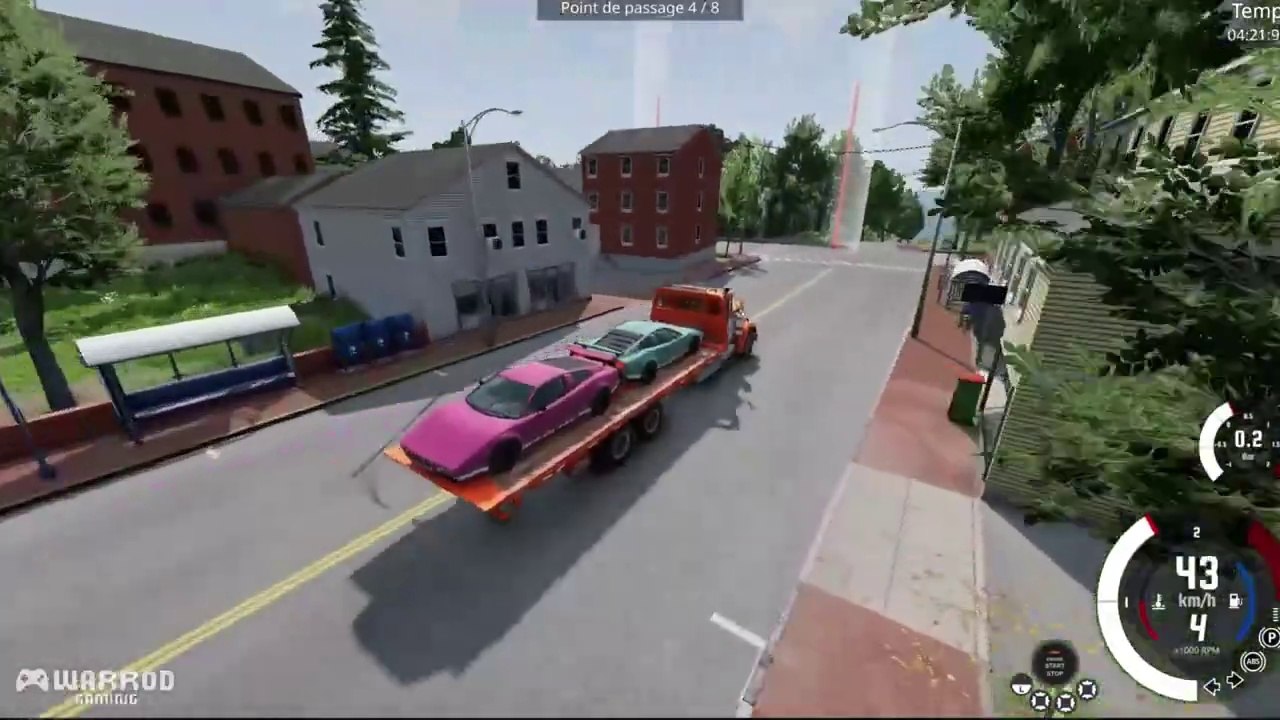 BEAMNG.DRIVE - LIVRAISON DE 2 VÉHICULES - NON COMMENTÉ _ VF