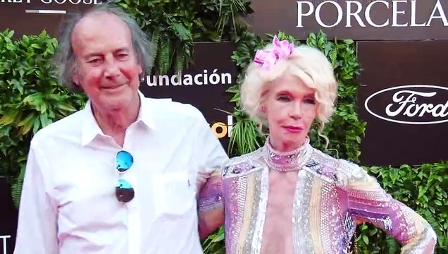 Gunilla von Bismarck llega completamente devastada al funeral de Luis Ortiz