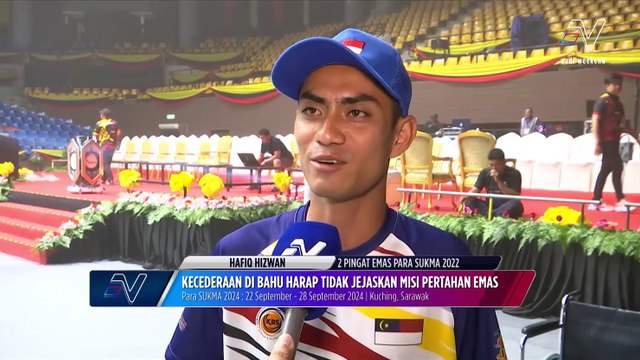 Hafiq Hizwan @ Balau optimis pertahan Emas kategori T46