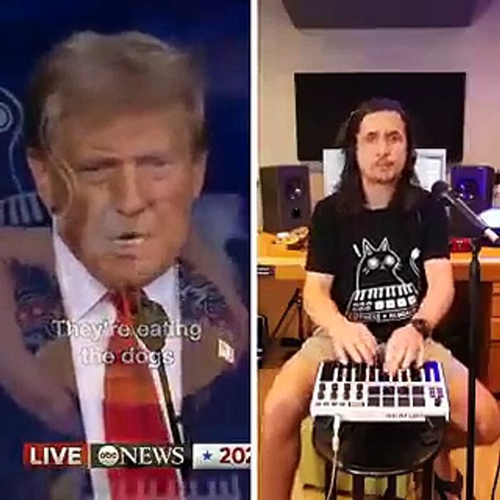 They're eating dogs - trump music video