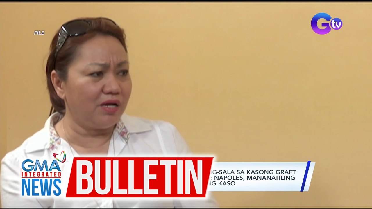 Janet Lim-Napoles at 2 iba pa, pinawalang-sala sa kasong graft at malversation kaugnay ng PDAF scam; Napoles, mananatiling nakakulong dahil convicted sa iba pang kaso | GMA Integrated News Bulletin