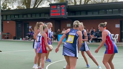 The final minutes of Strathfieldsaye’s thrilling one-goal win in the 2024 BFNL A-reserve grand final