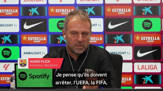 Flick veut moins de matches : “L’UEFA et la FIFA doivent prendre soin des joueurs”