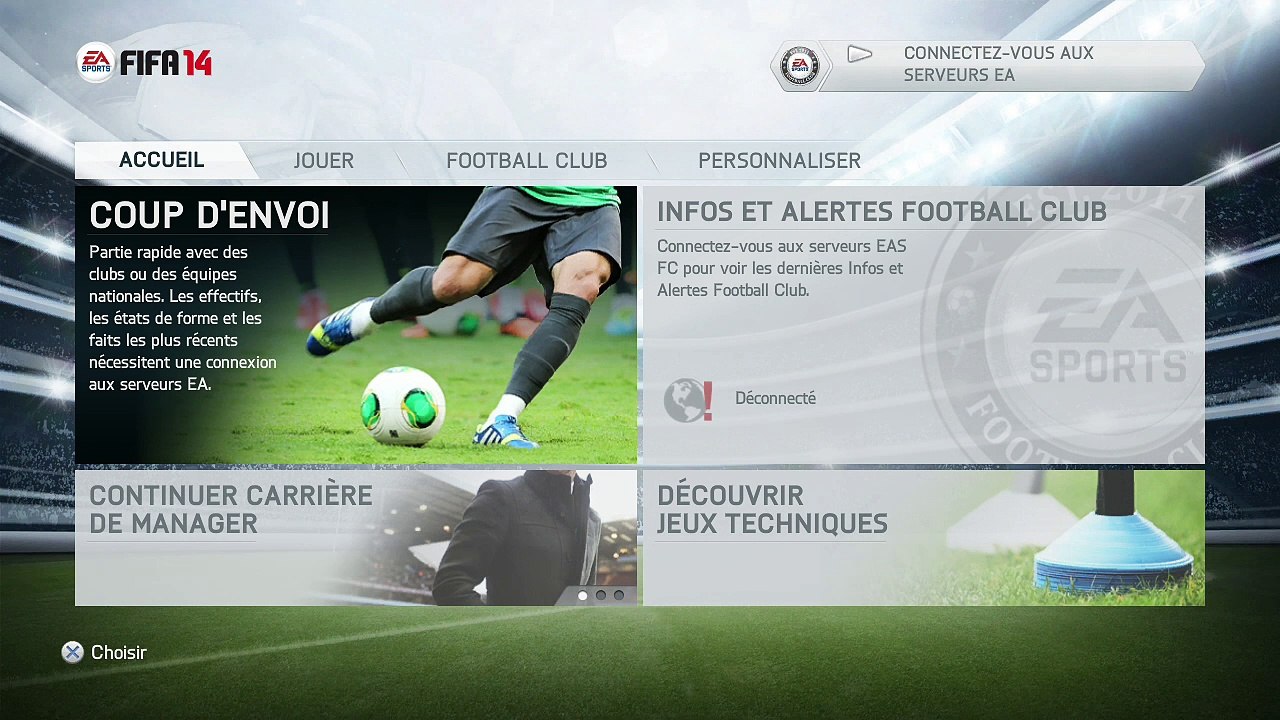 FIFA 14 online multiplayer - ps3