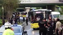 Galatasaraylı taraftarlar, Ülker Stadyumu’na giriş yaptı