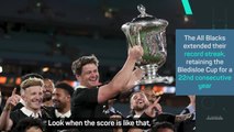 Robertson admits 'We got into a hell of a battle and found a way' after All Blacks edge Bledisloe nail-biter