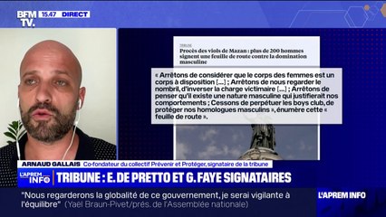 Procès des viols de Mazan: plus de 200 hommes signent une tribune contre la domination masculine