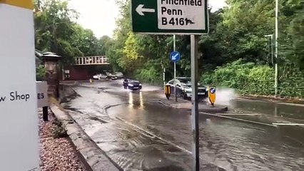 Flooding in Wolverhampton spotted by locals