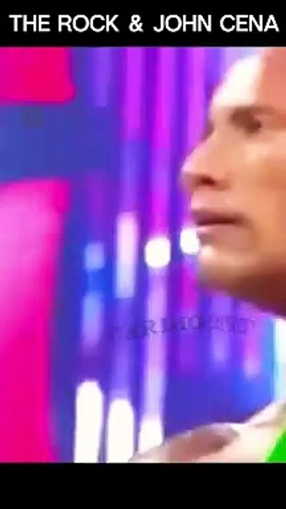 "John Cena vs. The Rock: Bicep Grip Reaction"