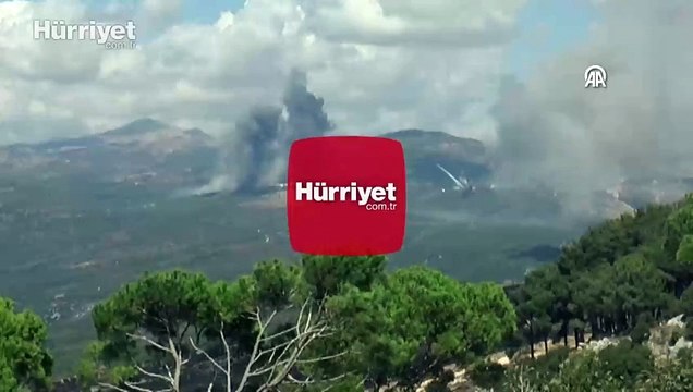 İsrail ordusu Lübnan'ın güneyine saldırı düzenledi