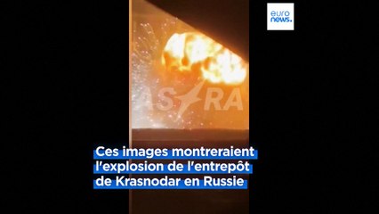 Kyiv annonce avoir a bombardé deux entrepôts militaires en Russie