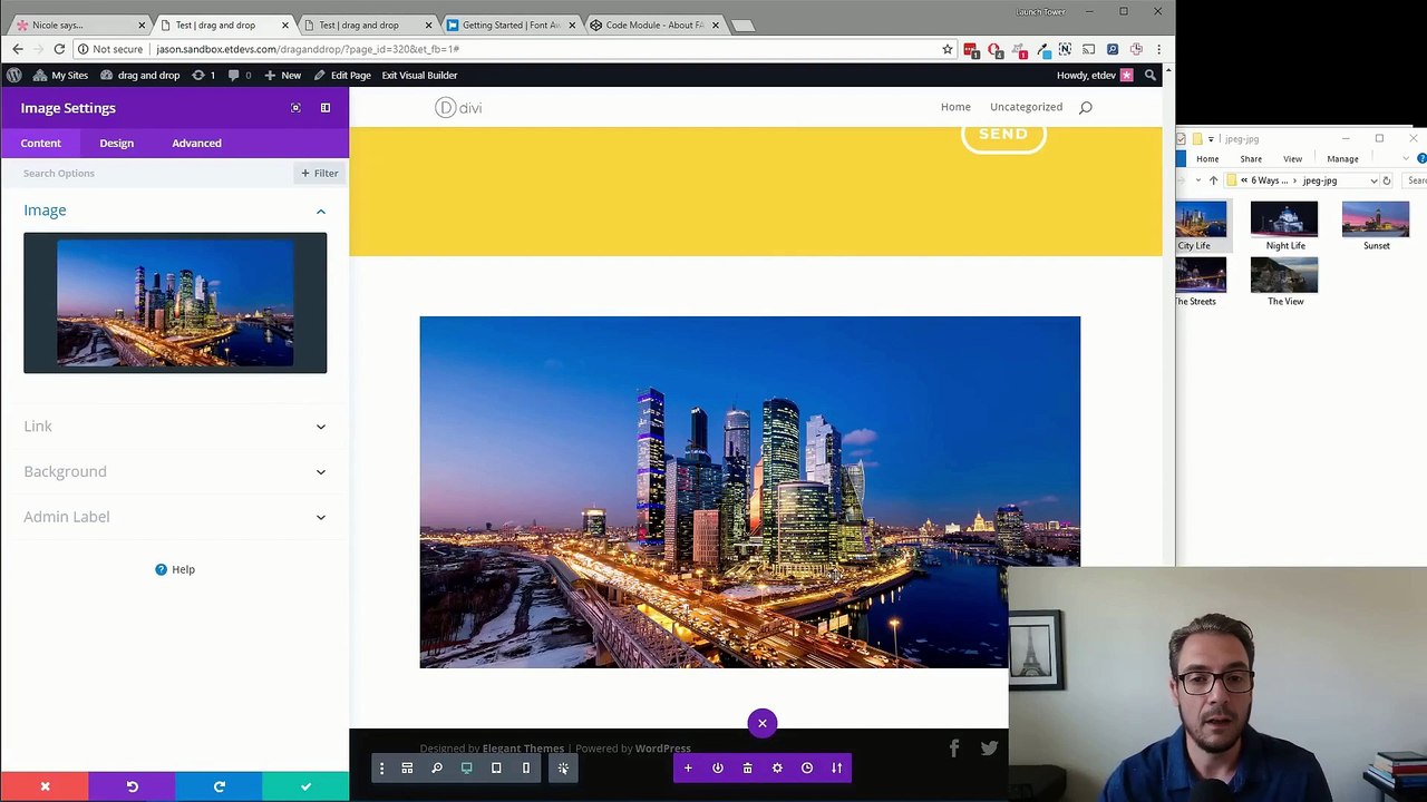 6 maneiras de usar o recurso de upload de arquivos de arrastar e soltar do Divi para aumentar a produtividade
