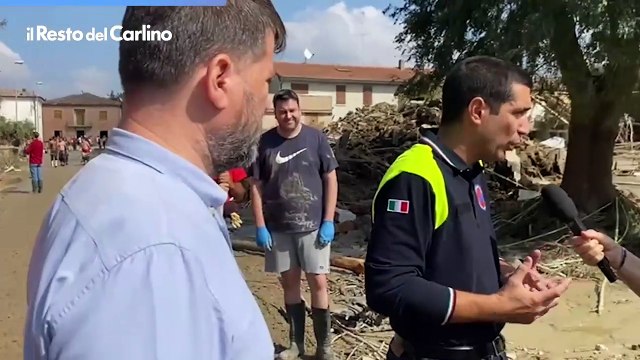 Lavori di ripristino a Traversara dopo l'alluvione: il video