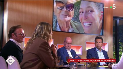 Laury Thilleman a été chamboulée par les images de sa grand-mère sur le plateau de "C à vous".
