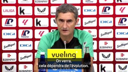 Athletic - Valverde espère récupérer Nico Williams pour la Ligue Europa