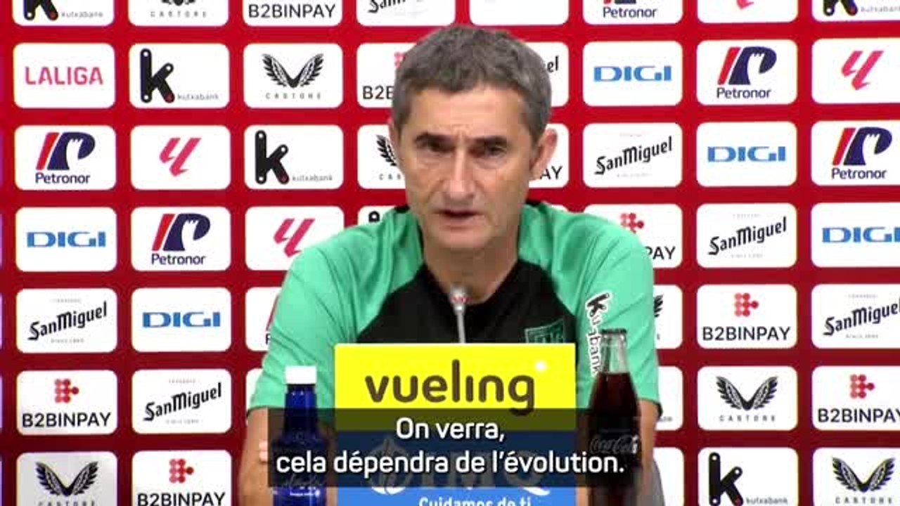 Athletic - Valverde espère récupérer Nico Williams pour la Ligue Europa
