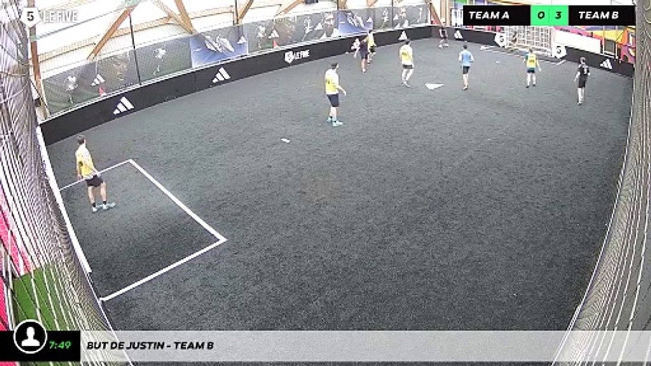 But de Justin - Team B