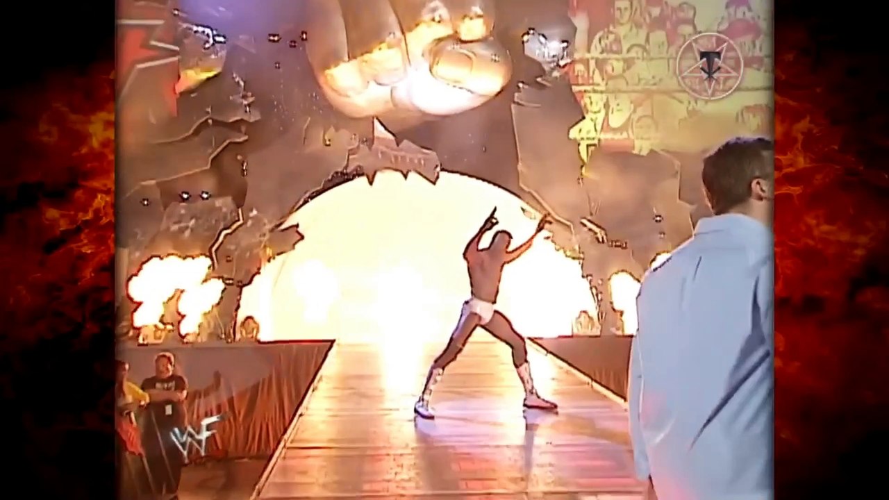 WCW World Tag Team Title Match - The Undertaker & Kane vs Booker T & Test - SmackDown 9/27/01