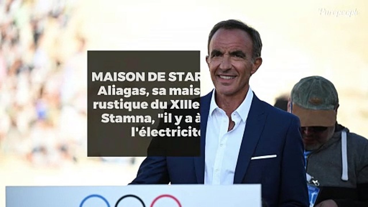 MAISON DE STARS Nikos Aliagas, sa maison très rustique du XIIIe siècle à Stamna, "il y a à peine l'électricité"