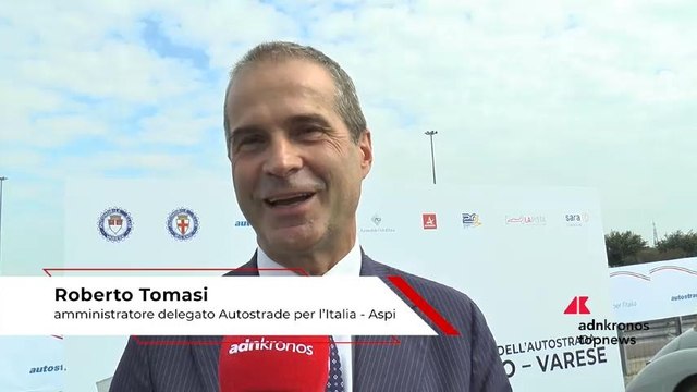 Mobilità, Tomasi (Aspi): “100 anni di A8, da progetto di visione a modello preso ad esempio”