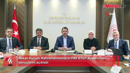 Kahramanmaraş’ın FAY ETÜT Raporu açıklandı! 'Yerleşime uygunluk durumları belirlendi'