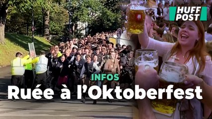 L’Oktoberfest dure deux semaines mais ils ne voulaient pas manquer la première chope