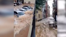 Las fuertes lluvias inundan varios municipios en Tarragona