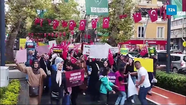 Kandıralı kadınlar, Akçakese Köyü'ne yapılmak istenen bio arıtma tesisini protesto etti: Suyumuzu, havamızı ve tarımımızı kirlettirmeyeceğiz
