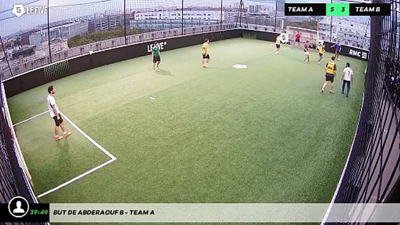 But de Abderaouf B - Team A