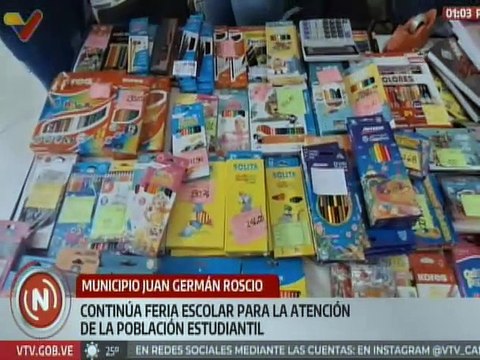 Guárico | Emprendedores participan en las ferias escolares del mcpio. Juan Germán Roscio