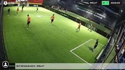 But de Mazlum K - WELAT