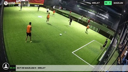 But de Mazlum K - WELAT