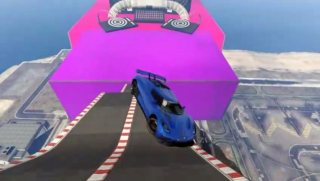 GTA 5 Mega Ramp Stunts | GTA 5 Gameplay