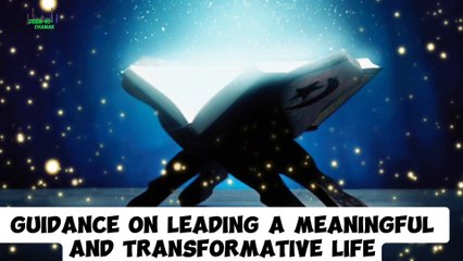 Life changing Hadith By Muhammad ﷺ