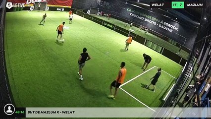 But de Mazlum K - WELAT