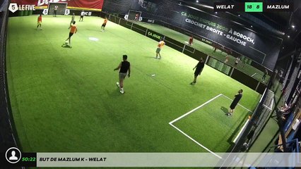 But de Mazlum K - WELAT