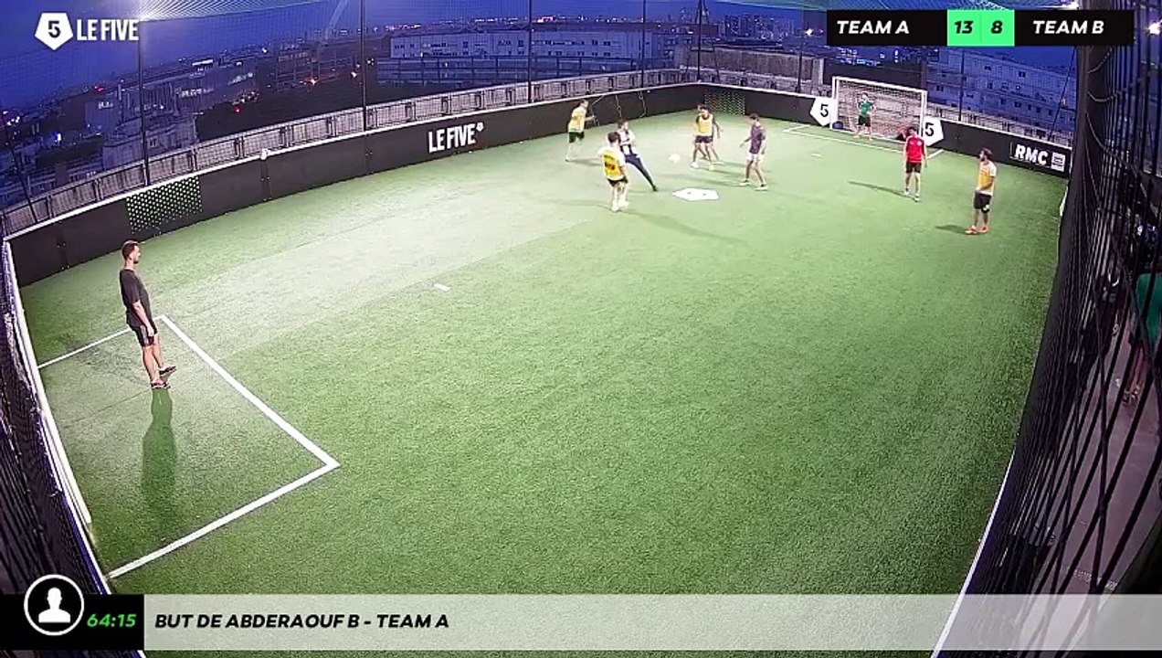 But de Abderaouf B - Team A