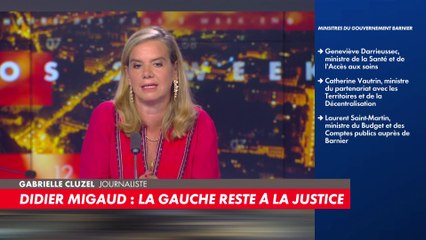 Pour Gabrielle Cluzel, Michel Barnier a été à moitié courageux