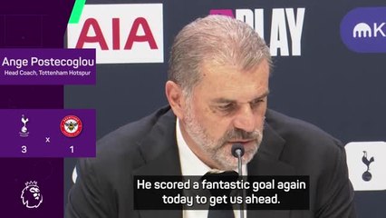 Postecoglou praises Johnson's 'top' week