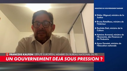 François Kalfon : «On a un gouvernement de rétrécissement du macronisme à sa droite»