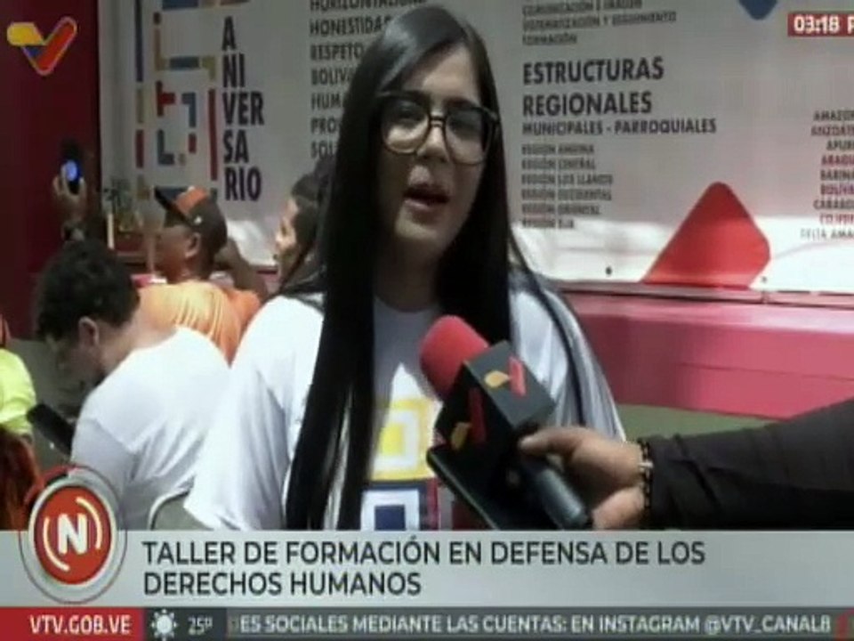Caracas | Movimiento Somos Venezuela dictó taller formativo en defensa de los DD.HH y la paz