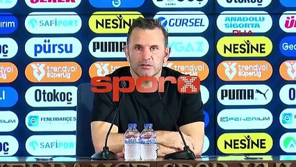 Okan Buruk: "Penaltı kararı doğruydu"