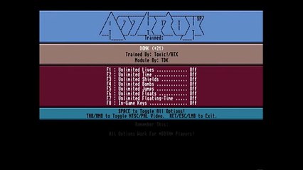 Amiga Trainer Intro - Donk Crack by Anthrox