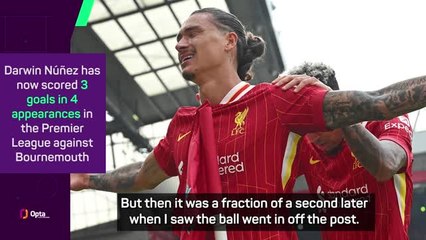 Slot surprised by goal from Nunez